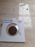 5 Centimes 1930 Luxemburg (nr 2), Ophalen of Verzenden, Overige landen, Losse munt