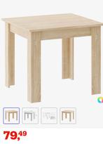 Nieuwe Nepal eettafel - 80x80x80 cm, Overige materialen, 50 tot 100 cm, Vierkant, Nieuw