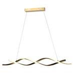 Hanglamp Lorine 100cm, kleur Brushed Gold van Richmond, Huis en Inrichting, Ophalen, ., Nieuw, Richmond