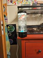 Decoratieve aquarium lamp met vissen, Ophalen, Kunststof, Zo goed als nieuw, Minder dan 100 cm