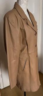 Leren jas van Leatherstyle maat 44 [DM], Ophalen of Verzenden, Zo goed als nieuw, Maat 42/44 (L), Beige
