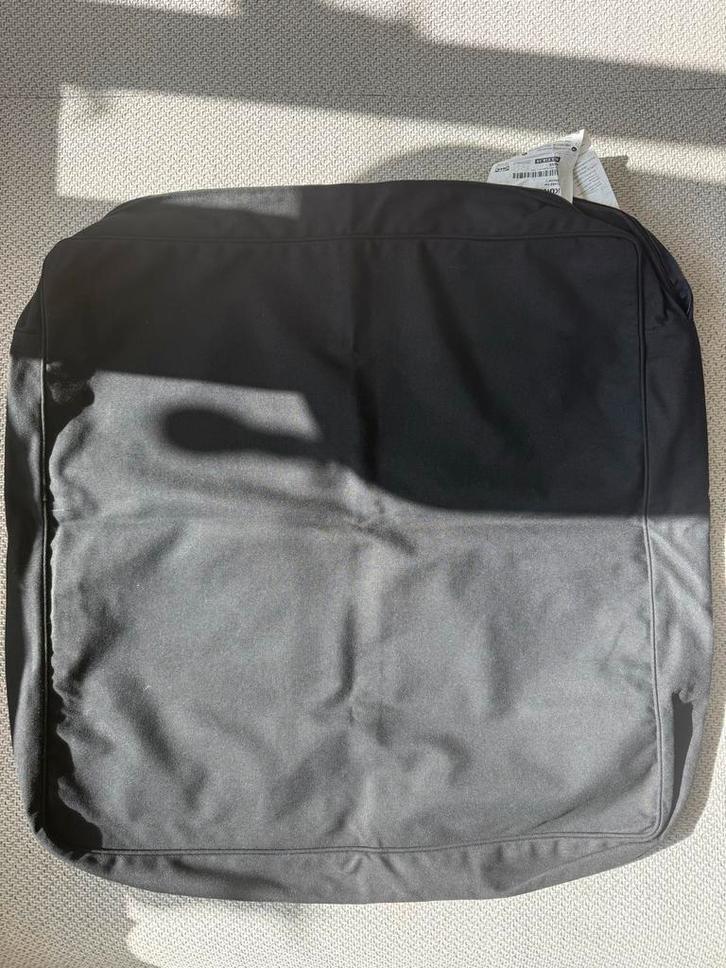 Ikea Kungsö zitkussenhoes zwart  Ikea Kungsö rugkussenhoes, Tuin en Terras, Tuinmeubel-accessoires, Gebruikt, Ophalen of Verzenden