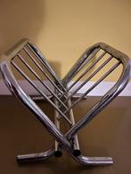 ZACK DESIGN. —  CHROMEN REK. —  1980., Huis en Inrichting, Woonaccessoires | Krantenbakken en Lectuurbakken, Ophalen of Verzenden