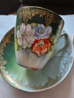 Antieke kop en schotels, Ophalen of Verzenden, Zo goed als nieuw, Porselein, Kop en/of schotel