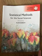 Statistical methods for the social sciences - 5e editie, Boeken, Ophalen of Verzenden, WO