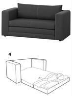 Ikea Askeeby Slaapbank, Huis en Inrichting, Slaapkamer | Slaapbanken, Ophalen, Gebruikt, Tweepersoons, Grijs