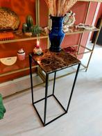 Marmeren Bijzettafel Planten Zuil, Ophalen, Zo goed als nieuw, X, X