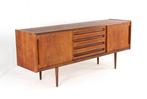 Johannes Andersen sideboard Deens vintage gratis bezorging, Huis en Inrichting, Kasten | Dressoirs, -, -, 150 tot 200 cm, Teakhout
