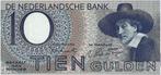 2 x 10 gulden 1943, Postzegels en Munten, Bankbiljetten | Nederland, Ophalen, 10 gulden