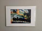 Print Kandinsky met gouden frame, Ophalen