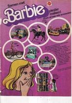Retro reclame 1977 Mattel Barbie zwembad & fiets pop, Overige typen, Ophalen of Verzenden