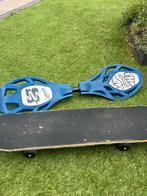 Wave & skateboard samen voor €10,-, Sport en Fitness, Skateboarden, Ophalen, Gebruikt, Skateboard