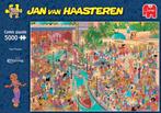 jan van haasteren puzzel 5000 stukjes, Hobby en Vrije tijd, Denksport en Puzzels, Ophalen, Meer dan 1500 stukjes, Zo goed als nieuw