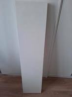2x lack wandplank glans wit en mat donker bruin, Huis en Inrichting, Woonaccessoires | Zuilen en Pilaren, Ophalen, Gebruikt