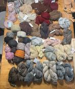 Handgesponnen wol van Nederlandse en Zweedse  lokale schapen, Hobby en Vrije tijd, Breien en Haken, Ophalen, Nieuw, Breien of Haken