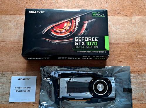 Gigabyte GeForce GTX 1070 Founders Edition 8GB, Computers en Software, Videokaarten, Gebruikt, Nvidia, PCI-Express 3.0, GDDR5