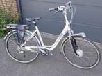 Gazelle damesfiets elektrisch, Ophalen of Verzenden, Zo goed als nieuw, 47 tot 51 cm, 50 km per accu of meer
