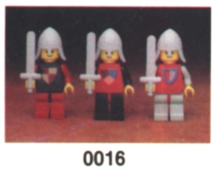 Lego Clastle Classic Castle 0016 Castle Mini Figures, Kinderen en Baby's, Speelgoed | Duplo en Lego, Zo goed als nieuw, Lego, Complete set