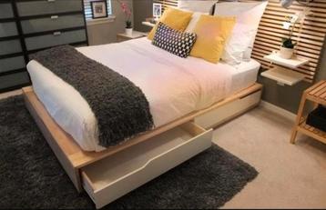Tweepersoonsbed Mandal 160x200 - Houten Bedframe

💫 beschikbaar voor biedingen