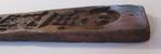 19e eeuw antiek handgestoken hout speculaasplank koekplank, Verzenden