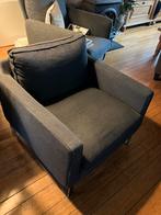 Fauteuil met stoffen bekleding, Huis en Inrichting, Ophalen, Gebruikt, 75 tot 100 cm, 50 tot 75 cm