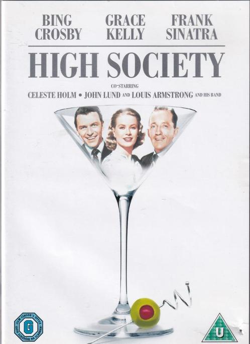 Te koop dvd high society bing crosby &; grace kelly &; frank, Cd's en Dvd's, Dvd's | Klassiekers, Actie en Avontuur, 1940 tot 1960