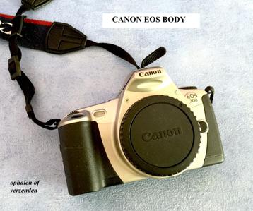 Canon Eos 300 body met lensdop en riem Analoog beschikbaar voor biedingen