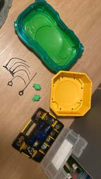 Beyblades, beystadium, launchers, trekkoorden,(verzameldoos), Ophalen of Verzenden, Zo goed als nieuw