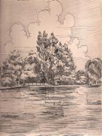 Hoogezand tekening plantsoen ? Sievers 50/60er jaren, Ophalen of Verzenden