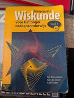 Wiskunde voor het hoger beroepsonderwijs deel 1 te druk, C. de Joode; A. Sluijter; J.H. Blankespoor, Ophalen of Verzenden, Zo goed als nieuw