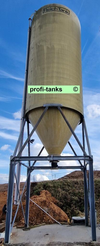 P404 polyester silo 50000 L GFK opslagtank pekel zout silo, Tuin en Terras, Regentonnen, Gebruikt, Kunststof, Ophalen