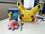 Set pokemon Pikachu  Squishmallow Stitch, Ophalen of Verzenden, Zo goed als nieuw, Overige typen