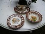 Palissy game series Royal Worcester jachtservies v alles wat, Huis en Inrichting, Keuken | Servies, Bord(en), Wedgwood, Gebruikt