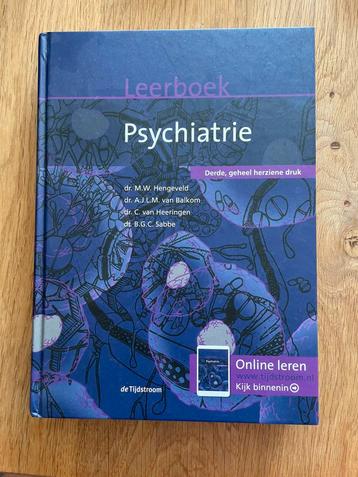 Leerboek paychiatrie beschikbaar voor biedingen