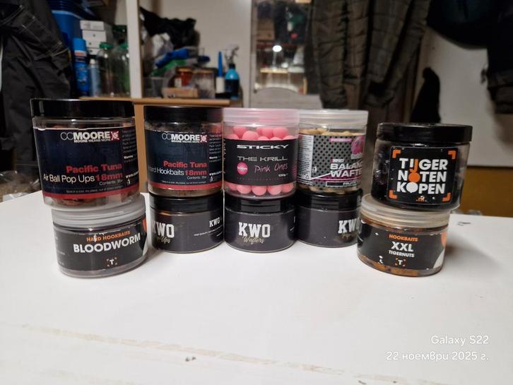 Aas voor karpervissen - Diverse merken, Watersport en Boten, Hengelsport | Karpervissen, Zo goed als nieuw, Overige typen, Ophalen of Verzenden