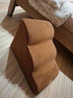 Bruin Stoffen Voetenbankje, Huis en Inrichting, Banken | Voetenbanken en Poefen, Ophalen