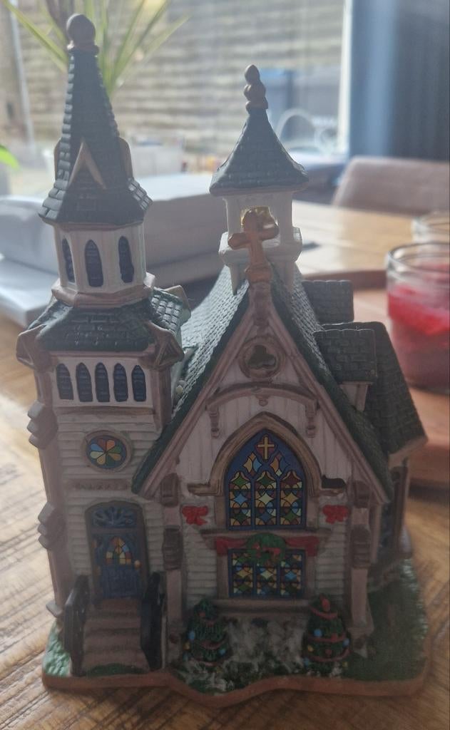 Lemax Kerk voor Kerstdorp, Ophalen of Verzenden, Zo goed als nieuw