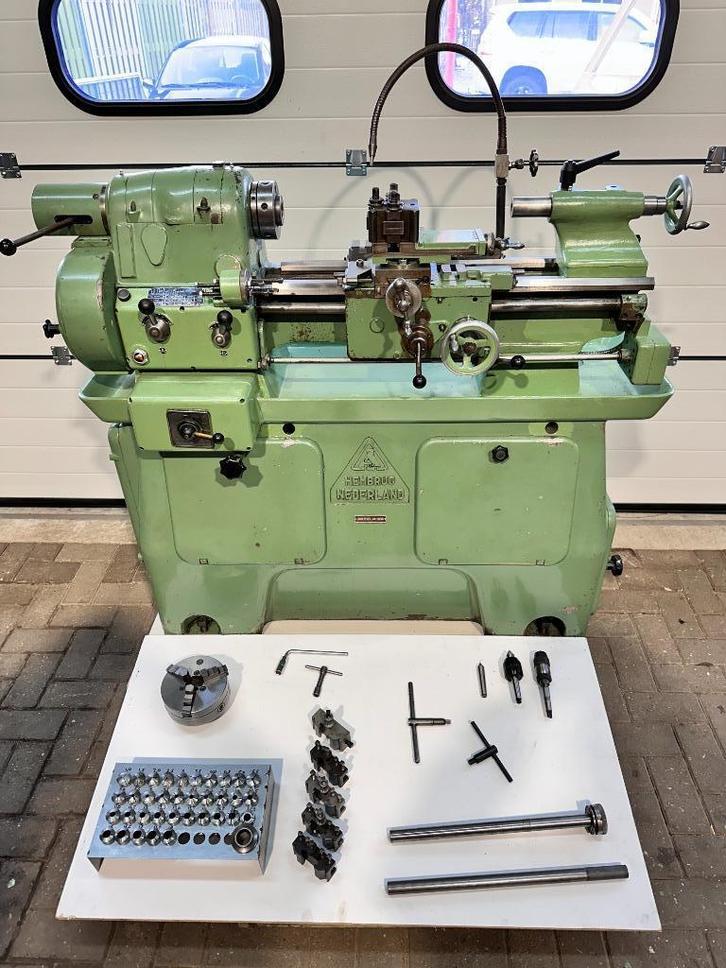 Ai Hembrug DR1 snelspaninrichting voor spantangen - 4000tpm, Doe-het-zelf en Verbouw, Draaibanken, Gebruikt, Metaaldraaibank, Minder dan 500 mm