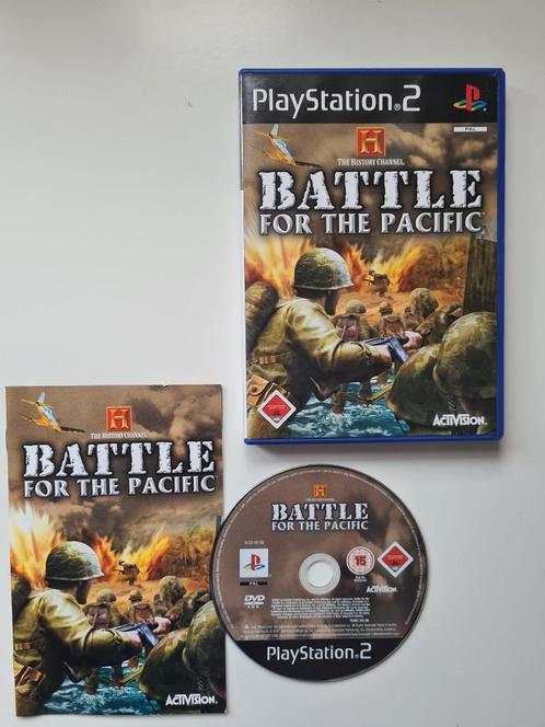 Battle for the Pacific PS2 PlayStation 2 Sony, Spelcomputers en Games, Games | Sony PlayStation 2, Gebruikt, 1 speler, Verzenden