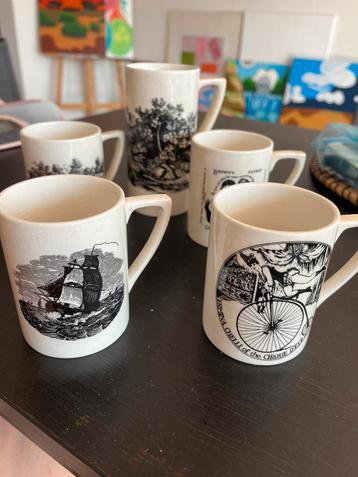 Portmeirion Potteries England kopjes beschikbaar voor biedingen