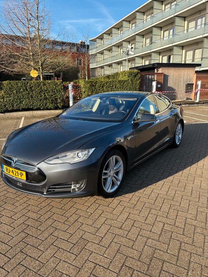 Tesla model S85 Base 2015, Auto's, Tesla, Particulier, Model S, ABS, Achteruitrijcamera, Adaptieve lichten, Adaptive Cruise Control