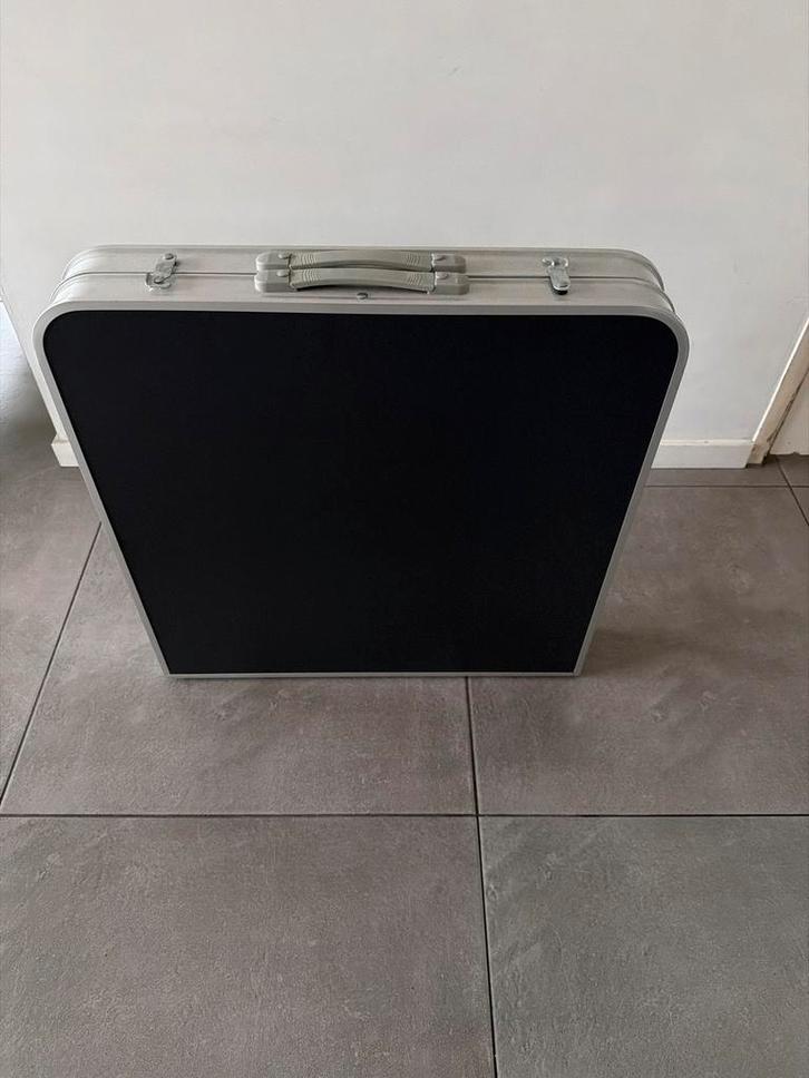 Inklapbare Campingtafel met 4 Stoelen - Nieuw, Caravans en Kamperen, Kampeermeubelen, Nieuw, Campingtafel, Ophalen