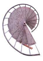 Verzinkte trap 3.4m wenteltrap spiltrap draaitrap buitentrap, Doe-het-zelf en Verbouw, Ophalen, Gebruikt, Trap, 2 tot 4 meter