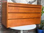 Poul  cadovius - 1 x Ladekast wandsystemen retro vintage 60s, Gebruikt, Verzenden, 50 tot 100 cm, 3 of 4 laden