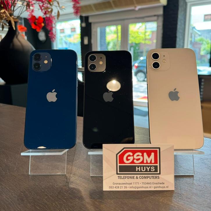 GSM HUYS | Apple iPhone 12 128GB| Refurbished, Telecommunicatie, Mobiele telefoons | Apple iPhone, Refurbished, 128 GB, Zonder simlock