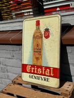 Vintage Cristal Jenever reclamebord 1948, Verzamelen, Merken en Reclamevoorwerpen, Reclamebord, ., Ophalen of Verzenden, .