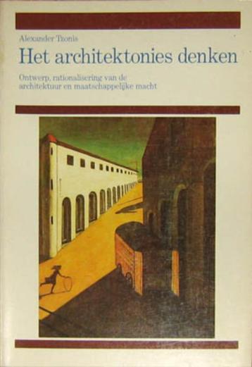 Het architektonies denken. Ontwerp, rationalisering beschikbaar voor biedingen