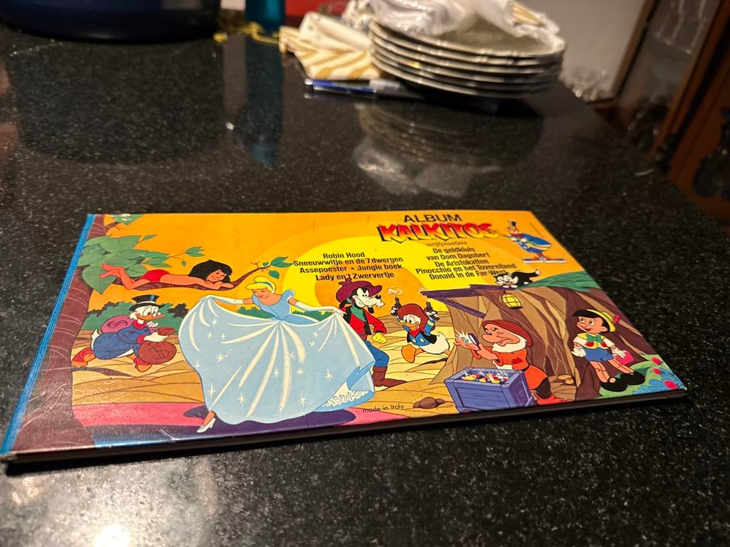 Kalkitos Album - Wrijfplaatjes, Ophalen of Verzenden, Gebruikt, Verhaal of Sprookje, Tot 2 jaar