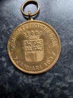 Penning Prinses Juliana Prins Bernhard Rotterdam 1937, Postzegels en Munten, Penningen en Medailles, Ophalen, Overige materialen