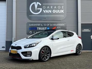 Kia Cee'd 1.6 GT 204PK PanoDak,Navi,Clima,Cruise,Isofix,Blue beschikbaar voor biedingen
